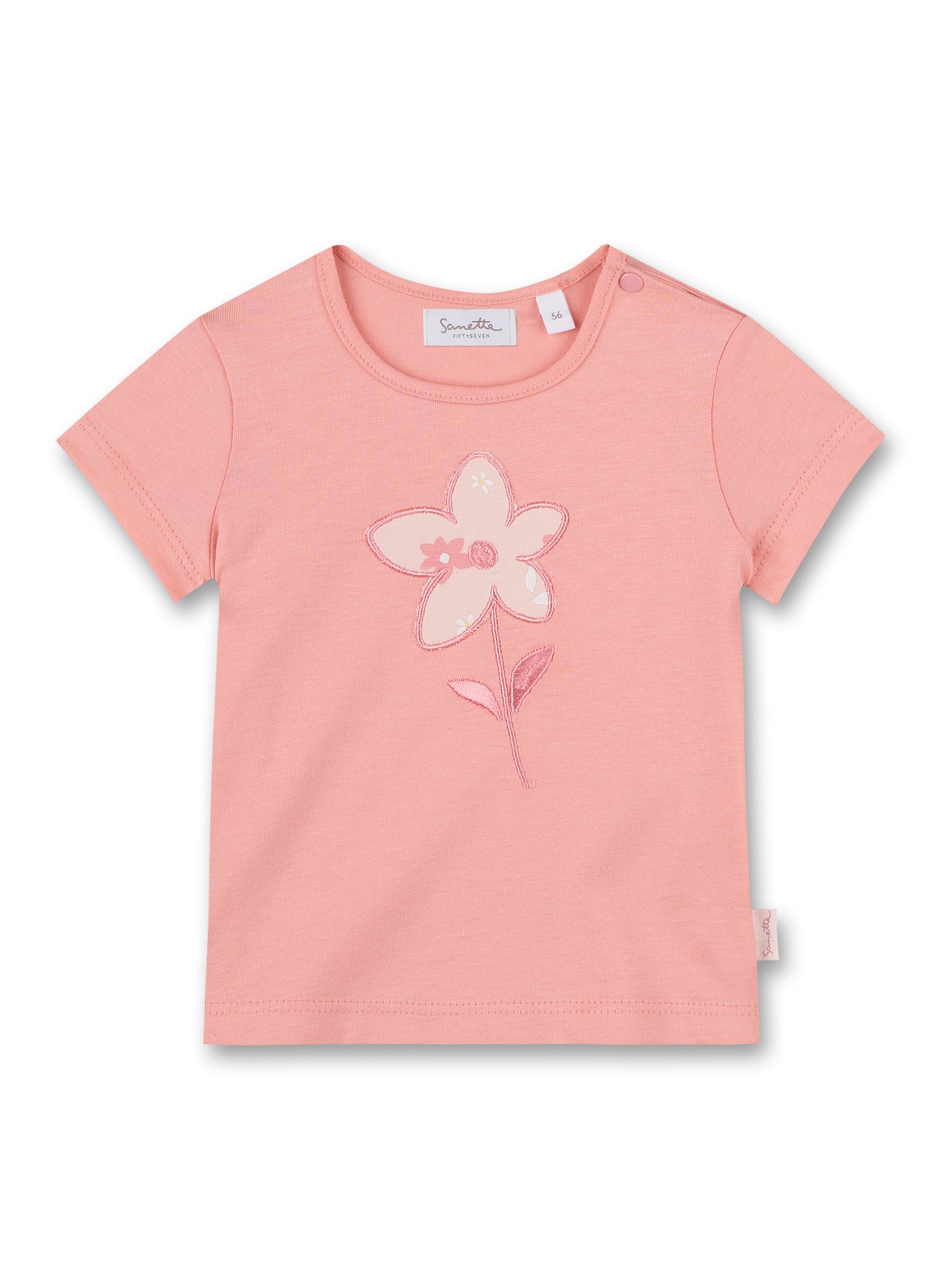 Sanetta T-Shirt Blume rosa