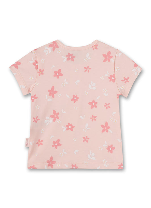Sanetta T-Shirt Blume rosa