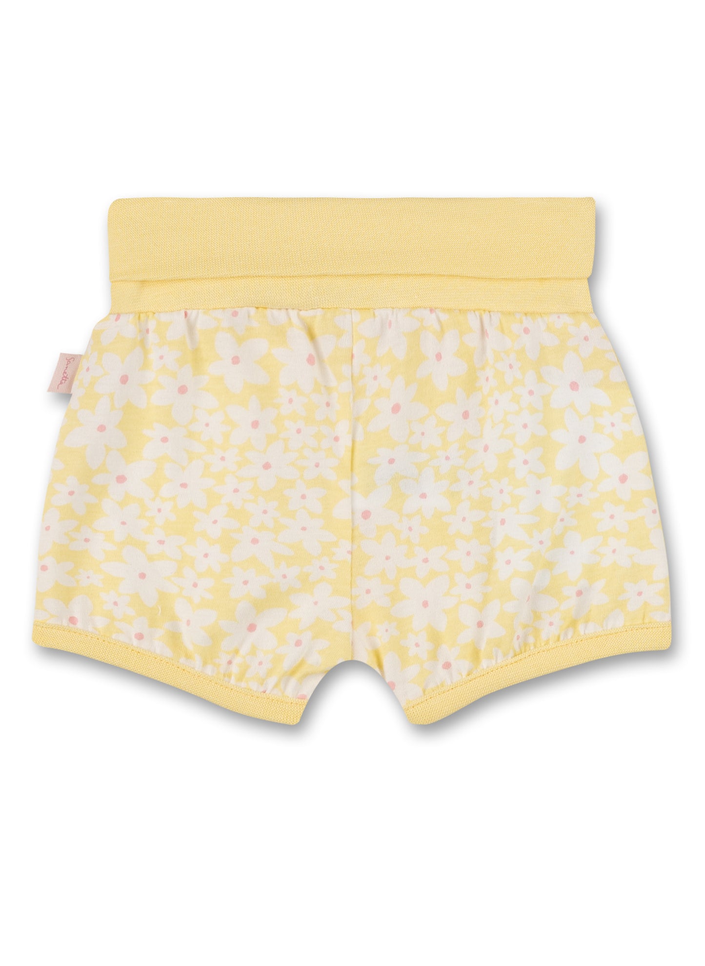 Sanetta Shorts Blumen gelb