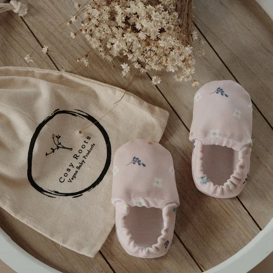 Cosy Roots Krabbelschuh Cosy Butterflies gefüttert