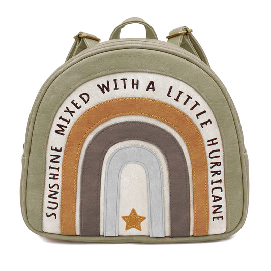 Little Who Grosser Rucksack Regenbogen Boho